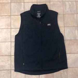 L.L Bean men’s fleece vest size Large